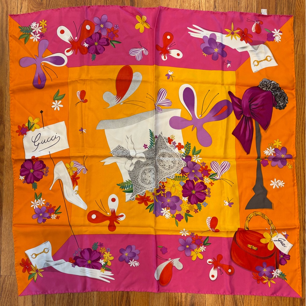 Gucci Silk Scarf